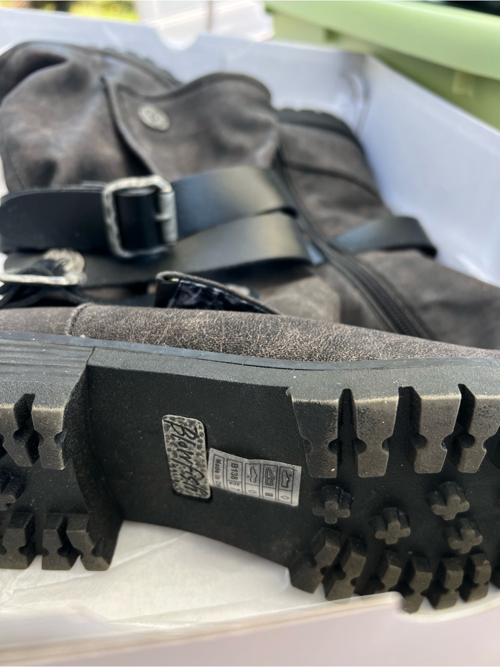 Blowfish Black Buckle (RIDER) Boots - Picture 2 of 4
